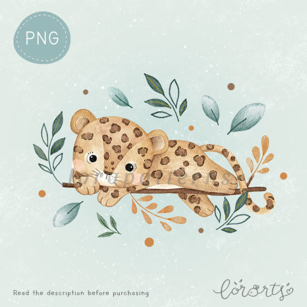 [Clipart PNG] Cute Little Leo - Image 5