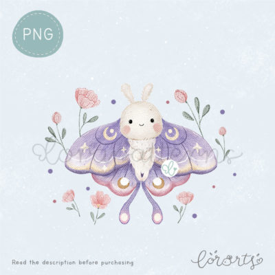 [Clipart PNG] Luna Moth