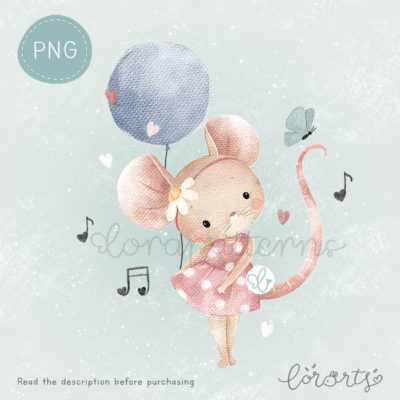 [Clipart PNG] Playful Mouse