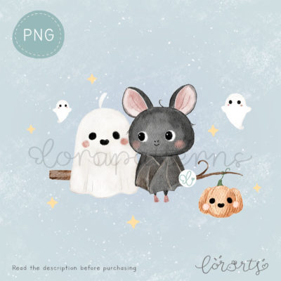 [Clipart PNG] Spooky Date
