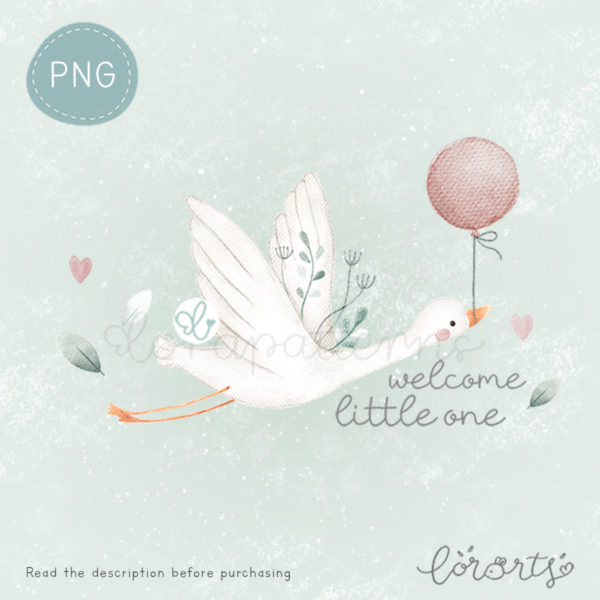 [Clipart PNG] Welcome Little One - Image 2