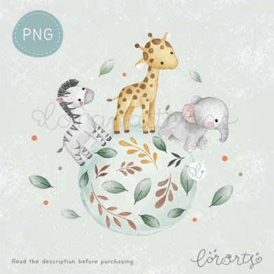[Clipart PNG] Safari World