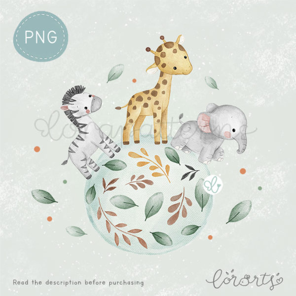 [Clipart PNG] Safari World