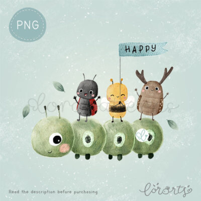 [Clipart PNG] Bug Bus