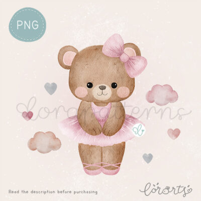 [Clipart PNG] Bearlerina