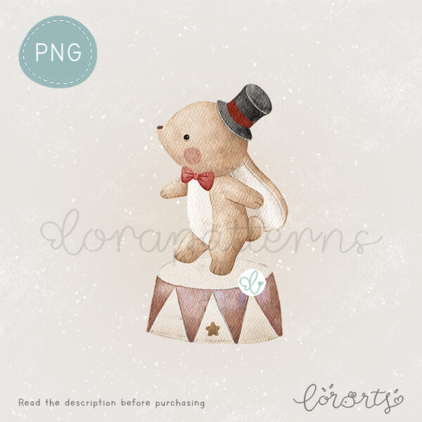 [Clipart PNG] Circus and Friends - Image 4