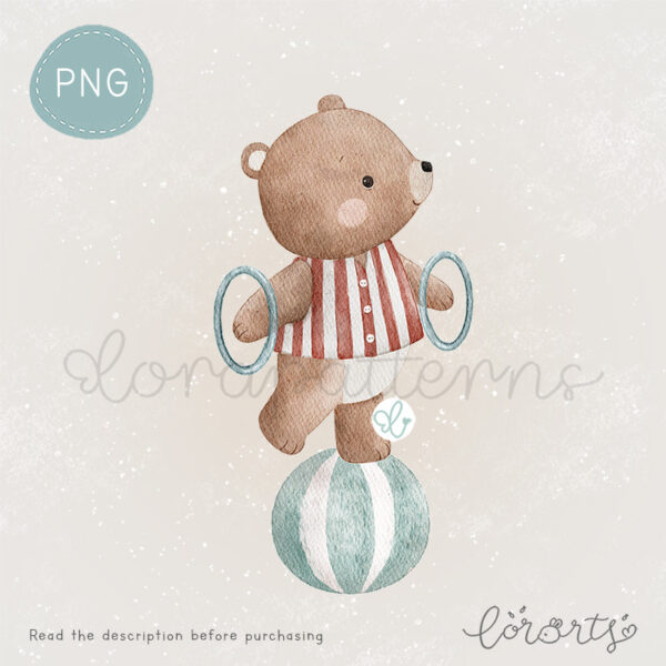 [Clipart PNG] Circus and Friends - Image 2