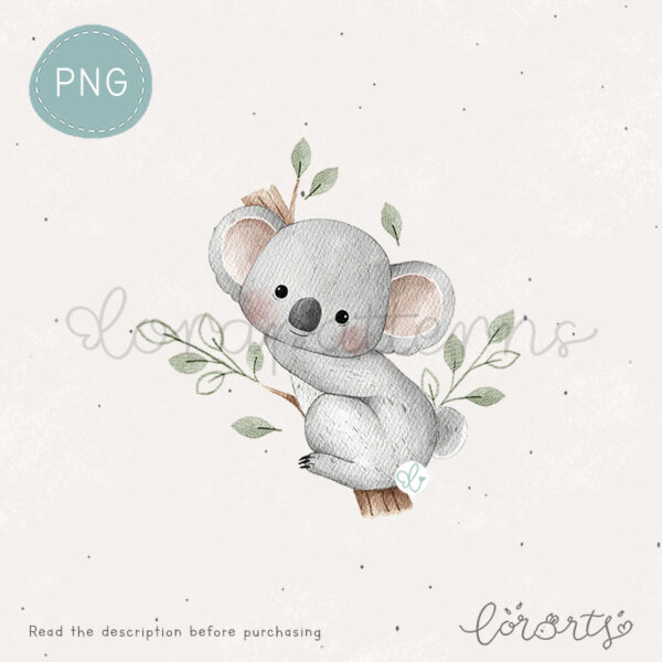[Clipart PNG] Koala Neighborhood - Image 6