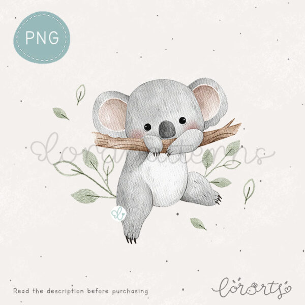 [Clipart PNG] Koala Neighborhood - Image 5