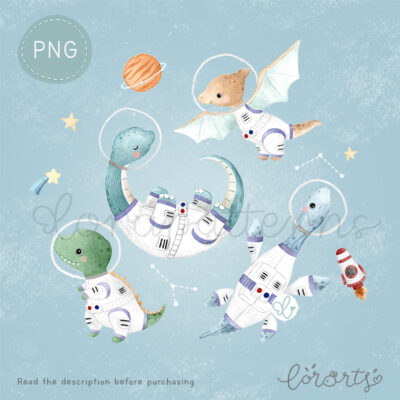 [Clipart PNG] Spacesaurus