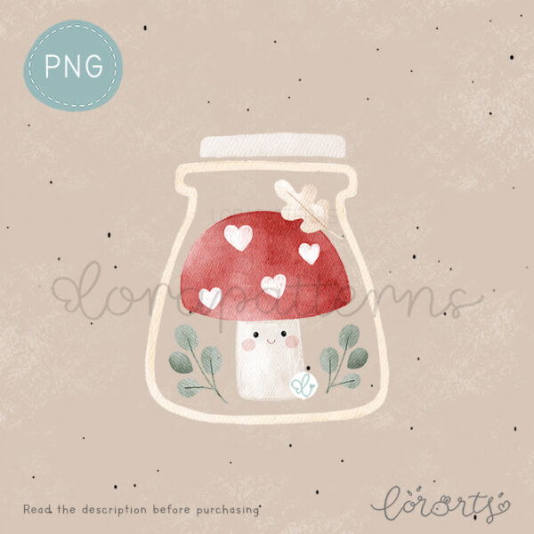 [Clipart PNG] Mushroom Collection - Image 2
