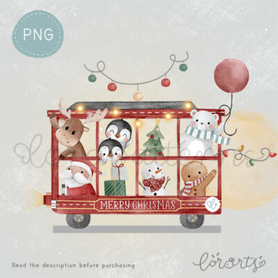[Clipart PNG] Christmas Tour