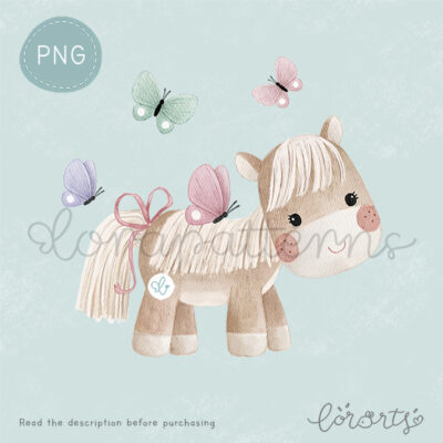 [Clipart PNG] Cute Little Pony