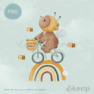 [Clipart PNG] Honey Delivery