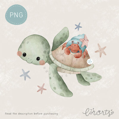 [Clipart PNG] Turtle Transportation