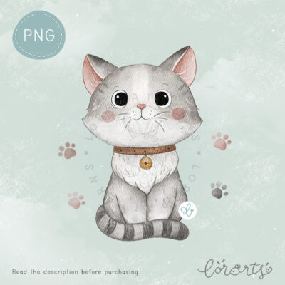 [Clipart PNG] Little Kitty
