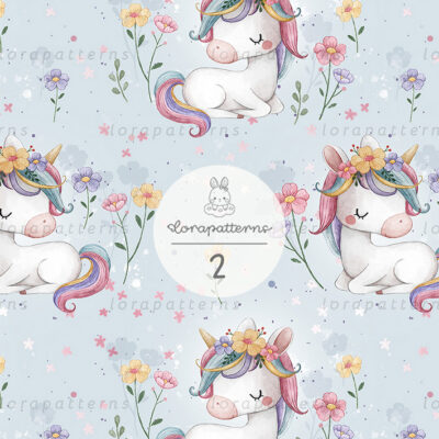 [Exclusive] Floral Unicorn