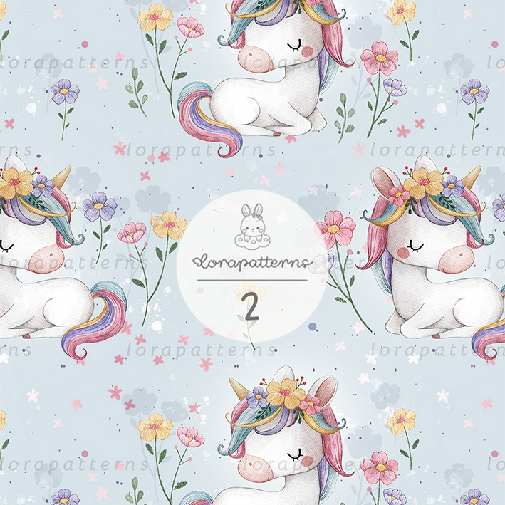 [Exclusive] Floral Unicorn