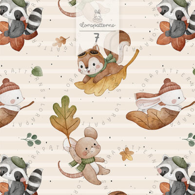 [Exclusive] Flying With Autumn Leaves