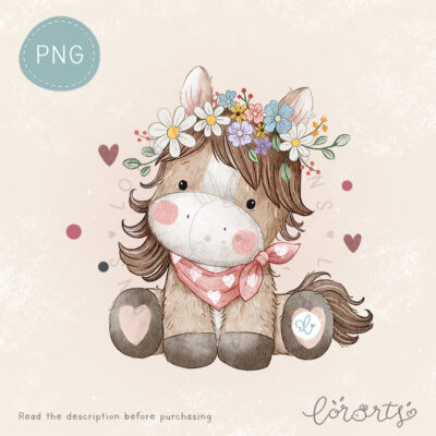 [Clipart PNG] Horse Cutie