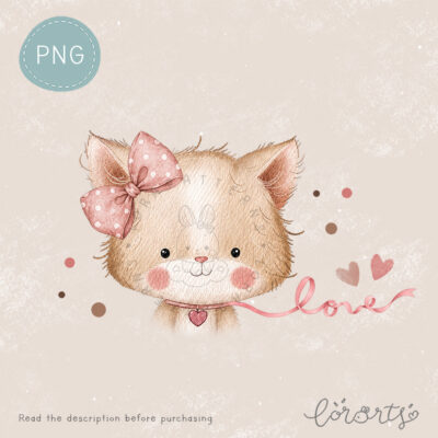 [Clipart PNG] Little Kitty